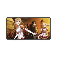 Asuna, Kirito and Lisbeth Mouse Pad (Desk Mat)