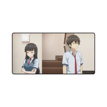 Load image into Gallery viewer, Yume and Mizuto siblings quarrel Mouse Pad (Desk Mat)
