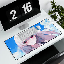 Load image into Gallery viewer, Anime Girl Mouse Pad (Desk Mat) With Laptop
