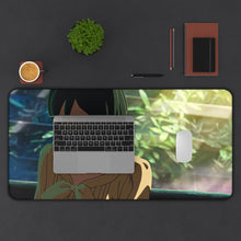 Load image into Gallery viewer, The Garden Of Words Mouse Pad (Desk Mat) With Laptop
