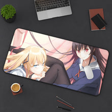 Load image into Gallery viewer, Saekano: How To Raise A Boring Girlfriend Mouse Pad (Desk Mat) On Desk
