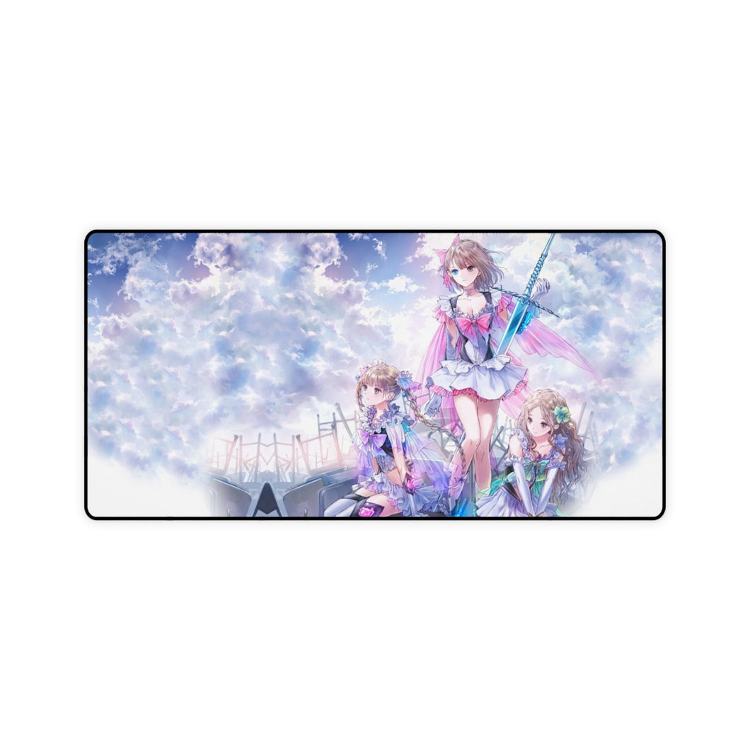 Anime Blue Reflection Mouse Pad (Desk Mat)