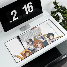 Load image into Gallery viewer, Hachigatsu no Cinderella Nine Mouse Pad (Desk Mat) With Laptop
