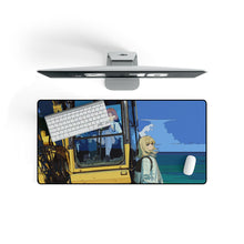 Load image into Gallery viewer, Anime Girl Mouse Pad (Desk Mat) On Desk
