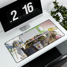 Load image into Gallery viewer, Code Geass Suzaku Kururugi, Nunnally Lamperouge Mouse Pad (Desk Mat) With Laptop

