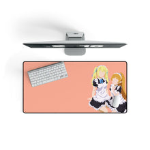 Load image into Gallery viewer, Is It Wrong to Try to Pick Up Girls in a Dungeon? Mouse Pad (Desk Mat) On Desk
