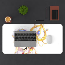 Load image into Gallery viewer, Goblin Slayer Goblin Slayer, Priestess Mouse Pad (Desk Mat) With Laptop

