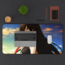 Load image into Gallery viewer, Akame as The Sun Rise Mouse Pad (Desk Mat) With Laptop
