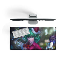 Load image into Gallery viewer, Anime One-Punch Man Mouse Pad (Desk Mat) On Desk
