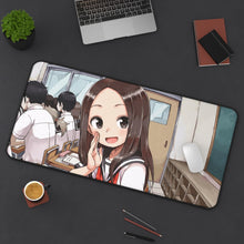 Load image into Gallery viewer, Karakai Jouzu No Takagi-san Mouse Pad (Desk Mat) On Desk
