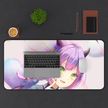 Load image into Gallery viewer, Virtual Youtuber Mouse Pad (Desk Mat) With Laptop
