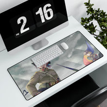 Load image into Gallery viewer, Anime Military Mouse Pad (Desk Mat) With Laptop
