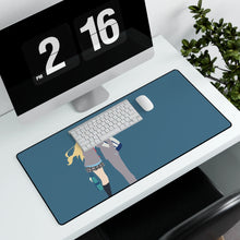 Load image into Gallery viewer, Kaori and Arima Mouse Pad (Desk Mat) With Laptop
