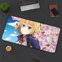 Load image into Gallery viewer, Rokudenashi Majutsu Koushi To Akashic Records Rumia Tingel Mouse Pad (Desk Mat) On Desk
