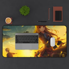 Load image into Gallery viewer, Spice And Wolf Mouse Pad (Desk Mat) With Laptop
