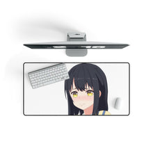 Load image into Gallery viewer, Mieruko-chan Mouse Pad (Desk Mat) On Desk
