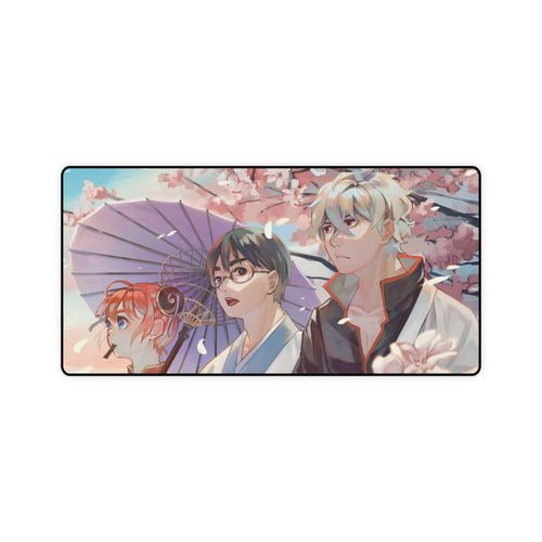Gintama Gintoki Sakata, Kagura, Shimura Shinpachi Mouse Pad (Desk Mat)