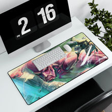 Load image into Gallery viewer, Colossal Titan Vs Eren Yeager Mouse Pad (Desk Mat) With Laptop
