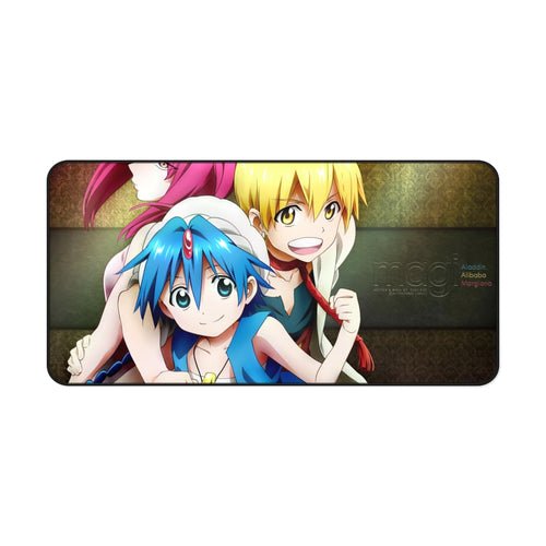Magi: The Labyrinth Of Magic Morgiana, Alibaba Saluja, Aladdin, Japanese Desk Mat Mouse Pad (Desk Mat)