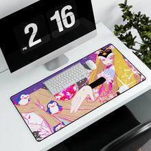 Load image into Gallery viewer, Mawaru Penguindrum Mouse Pad (Desk Mat) With Laptop
