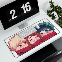Load image into Gallery viewer, My Hero Academia Izuku Midoriya, Katsuki Bakugou Mouse Pad (Desk Mat) With Laptop
