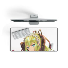 Load image into Gallery viewer, Is It Wrong to Try to Pick Up Girls in a Dungeon? Mouse Pad (Desk Mat) On Desk

