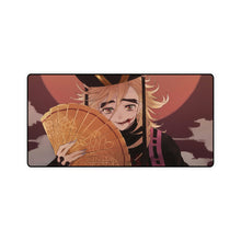 Load image into Gallery viewer, Doma, Upper Moon Two, Kimetsu no Yaiba, Mouse Pad (Desk Mat)
