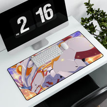 Load image into Gallery viewer, Darling in the FranXX Mouse Pad (Desk Mat) With Laptop
