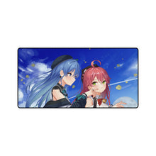 Load image into Gallery viewer, Hoshimachi Suisei &amp; Sakura Miko Mouse Pad (Desk Mat)
