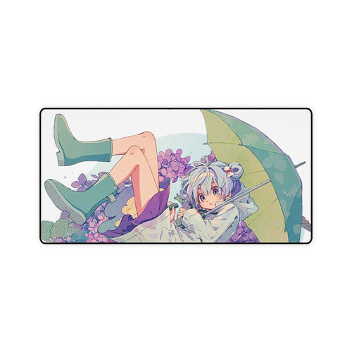 Anime Girl Mouse Pad (Desk Mat)