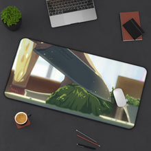 Load image into Gallery viewer, The Garden Of Words Mouse Pad (Desk Mat) On Desk
