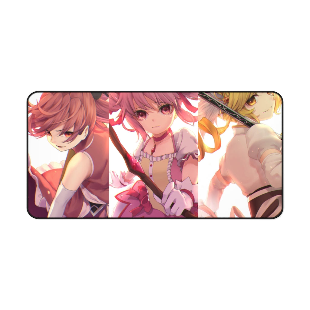 Puella Magi Madoka Magica Homura Akemi, Madoka Kaname, Sayaka Miki, Mami Tomoe Mouse Pad (Desk Mat)