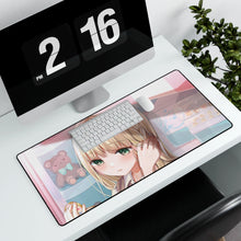 Load image into Gallery viewer, Anime Girl Mouse Pad (Desk Mat) With Laptop
