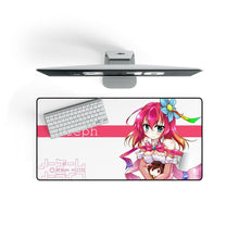 Load image into Gallery viewer, No Game No Life Mouse Pad (Desk Mat) On Desk
