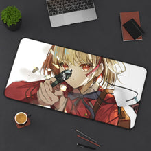 Load image into Gallery viewer, Lycoris Recoil Chisato Nishikigi Mouse Pad (Desk Mat) On Desk
