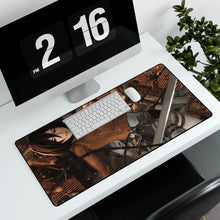 Load image into Gallery viewer, Mikasa vs titans Mouse Pad (Desk Mat)
