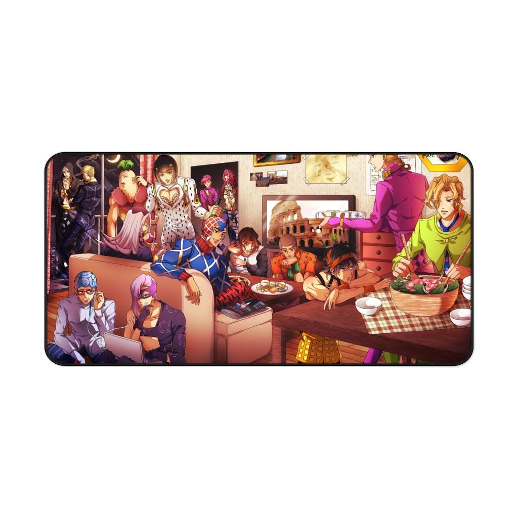 Diavolo, Giorno Giovanna, Trish Una, Guido Mista, Narancia Ghirga, Leone Abbacchio and Vinegar Doppio Mouse Pad (Desk Mat)