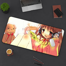 Load image into Gallery viewer, The Melancholy Of Haruhi Suzumiya Mouse Pad (Desk Mat) On Desk

