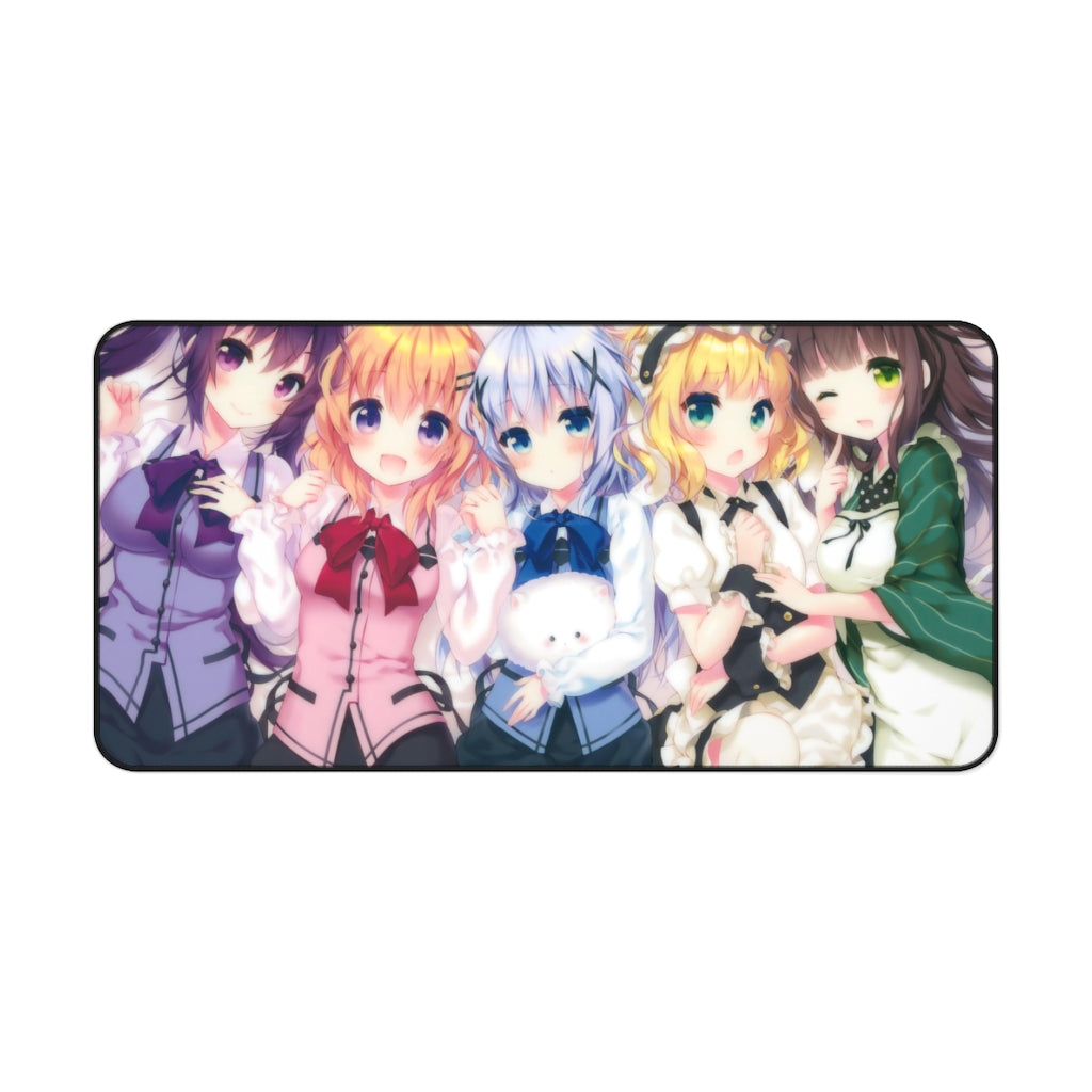 Gochuumon Group Mouse Pad (Desk Mat)