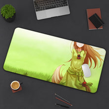 Load image into Gallery viewer, Spice And Wolf Mouse Pad (Desk Mat) On Desk
