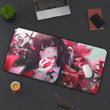 Load image into Gallery viewer, Yumeko Jabami Mouse Pad (Desk Mat) On Desk
