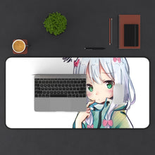 Load image into Gallery viewer, EroManga-Sensei Mouse Pad (Desk Mat) With Laptop
