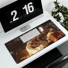 Load image into Gallery viewer, Anime Girl Mouse Pad (Desk Mat) With Laptop
