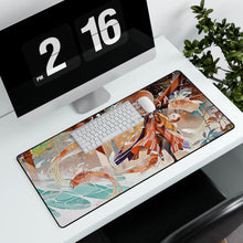 Load image into Gallery viewer, Anime Girl Mouse Pad (Desk Mat) With Laptop
