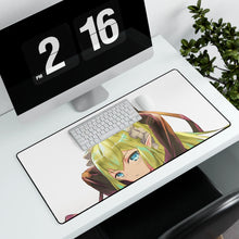 Load image into Gallery viewer, Is It Wrong to Try to Pick Up Girls in a Dungeon? Mouse Pad (Desk Mat) With Laptop
