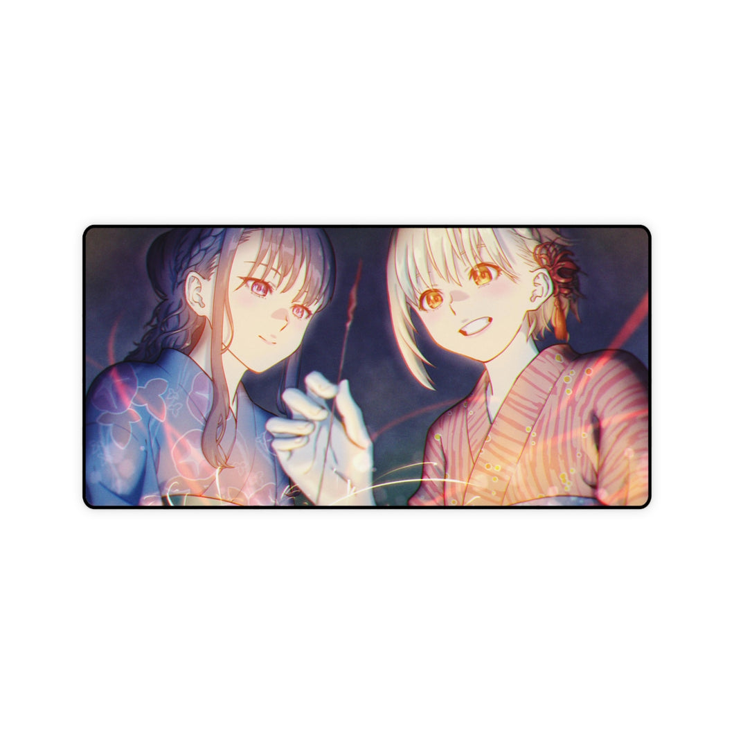Lycoris Recoil Takina Inoue, Chisato Nishikigi Mouse Pad (Desk Mat)