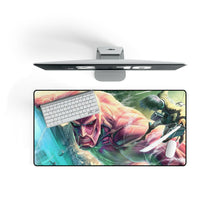 Load image into Gallery viewer, Colossal Titan Vs Eren Yeager Mouse Pad (Desk Mat) On Desk
