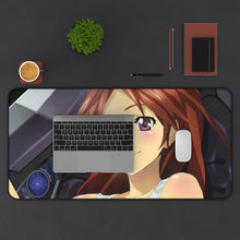 Load image into Gallery viewer, Guilty Crown Ayase Shinomiya Mouse Pad (Desk Mat) With Laptop
