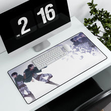 Load image into Gallery viewer, Anime Attack On Titan Mouse Pad (Desk Mat) With Laptop
