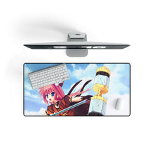 Load image into Gallery viewer, Magical Girl Lyrical Nanoha Mouse Pad (Desk Mat) On Desk
